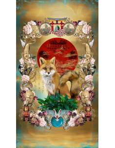 KITSUNE wall hanging