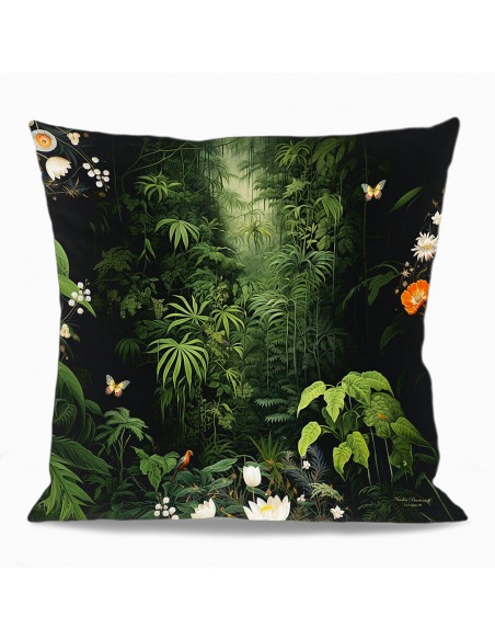 HOUSSE DE COUSSIN TIGRE 60x60 cm
