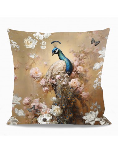 HOUSSE DE COUSSIN  PAON 60x60 cm