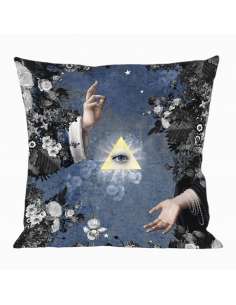 HOUSSE DE COUSSIN LES MAINS 40X40 CM