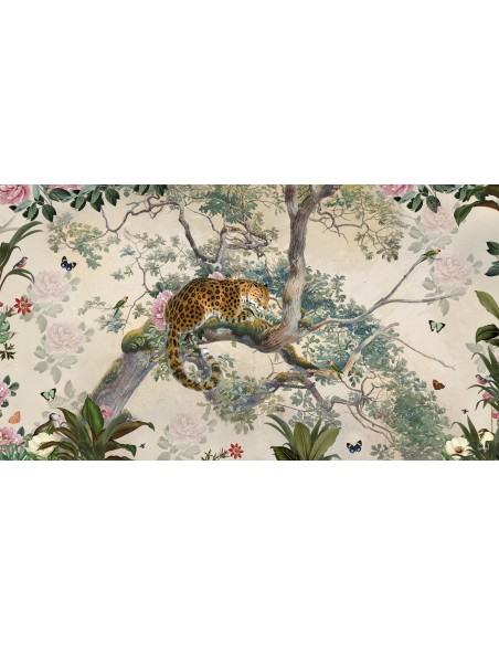 Tenture LEOPARD  132x194  cm