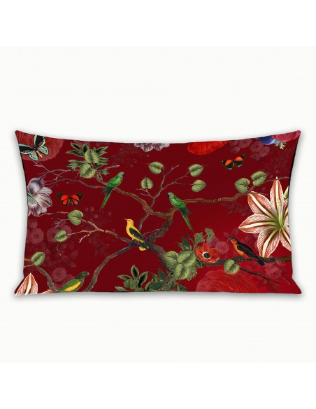 HOUSSE DE COUSSIN LE CHANT DES OISEAUX 40x60 cm