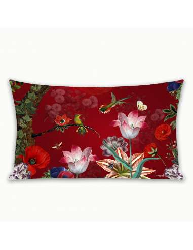 HOUSSE DE COUSSIN LE CHANT DES OISEAUX 40x60 cm
