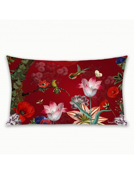 HOUSSE DE COUSSIN LE CHANT DES OISEAUX 40x60 cm