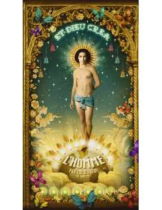 AND GOD CREATED MAN 138x250 cm Wall Hanging