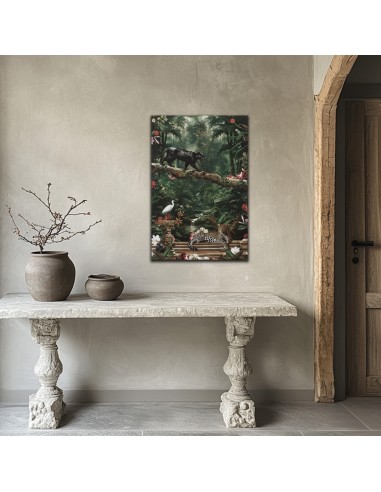 JAGUAR PRINTED CANVAS 40x60 cm