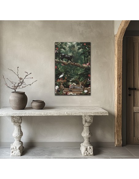 JAGUAR PRINTED CANVAS 40x60 cm