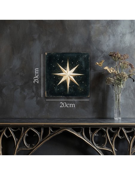TABLEAU ESTRELLA 20x20 cm