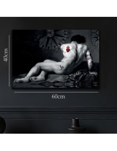 PRINTED CANVAS PATROCLE 40x60 cm