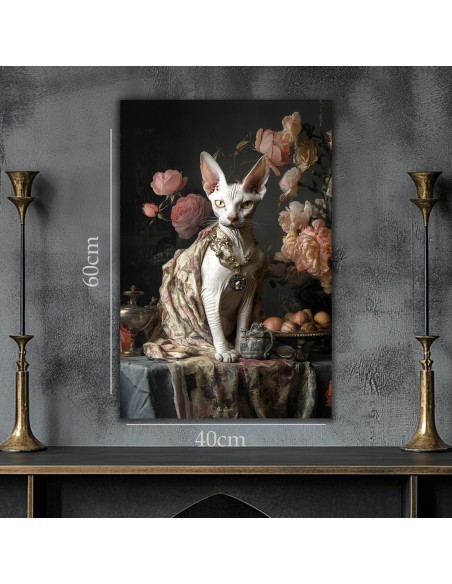 TABLEAU FELIS CATUS 40x60 cm