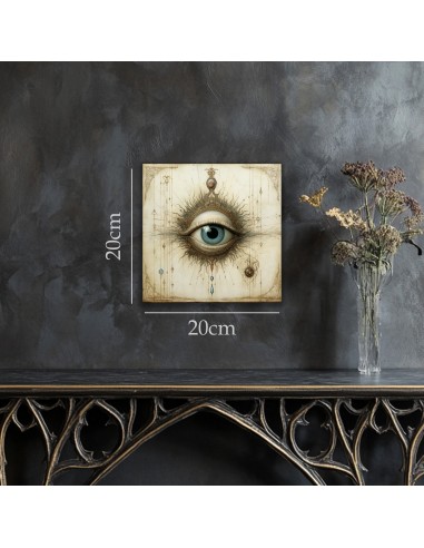 TABLEAU AMULETTE 20x20 cm