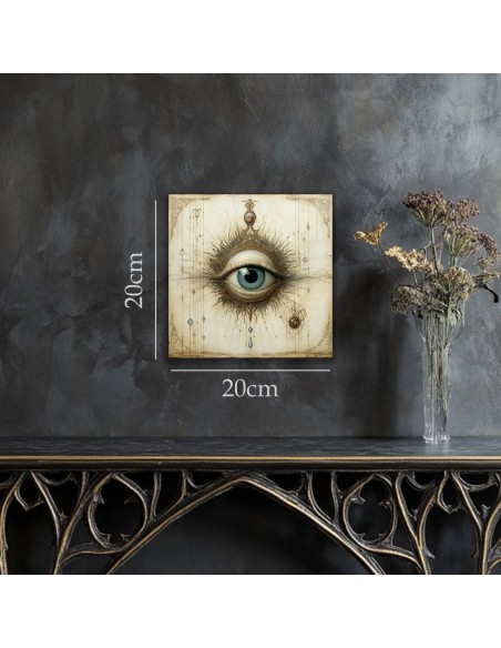 TABLEAU AMULETTE 20x20 cm