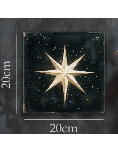 TABLEAU ESTRELLA 20x20 cm