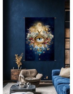 NON OMNIS MORIAR Wall Hanging  88X132 CM