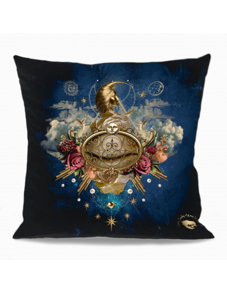 HOUSSE DE COUSSIN NON OMNIS MORIAR 50x50 cm