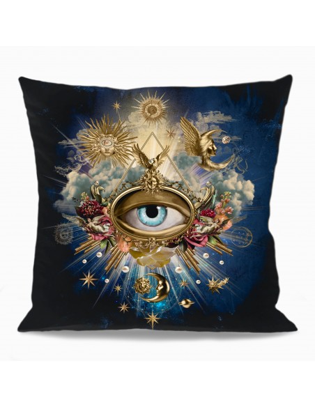 HOUSSE DE COUSSIN NON OMNIS MORIAR 50x50 cm