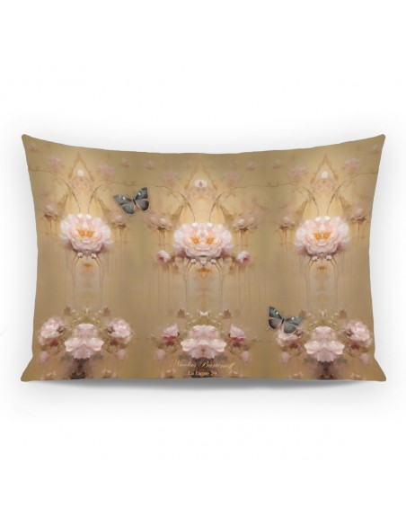 HOUSSE DE COUSSIN RECTANGLE PAON 40x60 cm