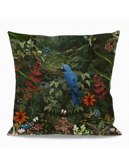 HOUSSE DE COUSSIN TROPIQUES 50x50 cm
