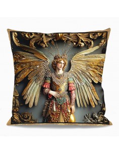 HOUSSE DE COUSSIN MON ANGE 50x50 cm