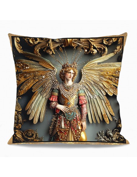 HOUSSE DE COUSSIN MON ANGE 50x50 cm