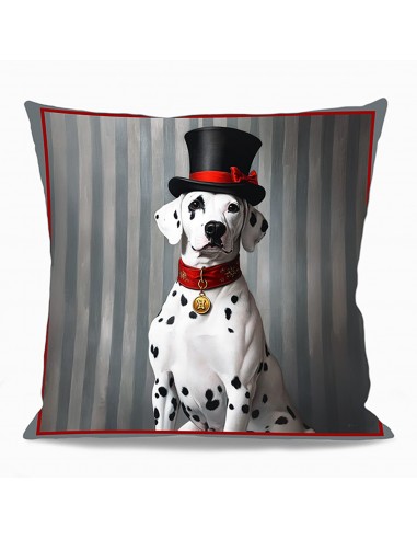 HOUSSE DE COUSSIN DALMATIEN 50x50 cm