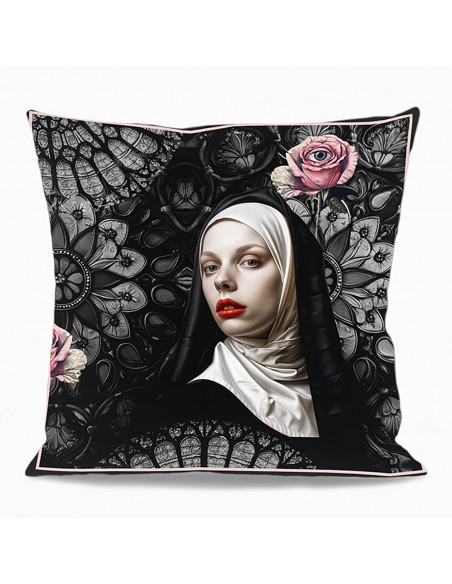 HOUSSE DE COUSSIN LE DERNIER BAISER 50x50 cm