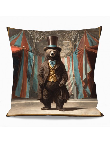 HOUSSE DE COUSSIN BEAR 50x50 cm