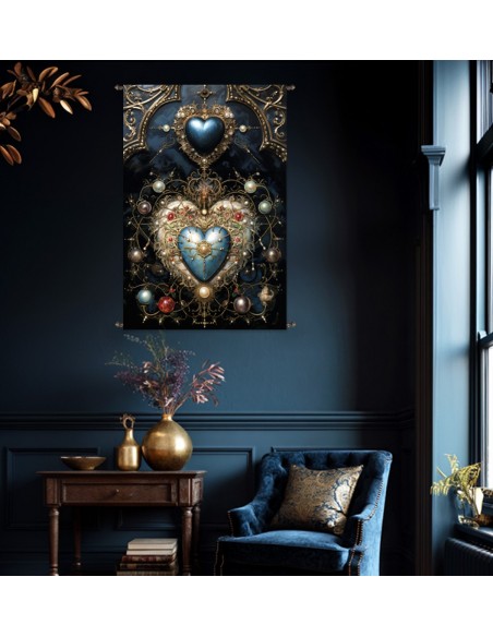 COEUR D AVIGNON - WALL HANGING  88x132  cm