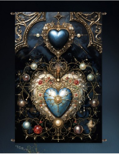 TENTURE COEUR D AVIGNON 88x132 cm