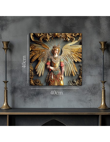 MON ANGE PRINTED CANVAS 40x40 cm