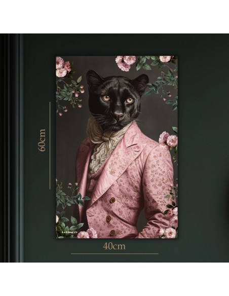 TABLEAU BLACK PANTHER  40x60 cm