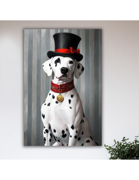 TABLEAU DALMATIEN 40x60 cm