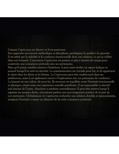 HOUSSE DE COUSSIN CAPRICORNE 50x50 cm