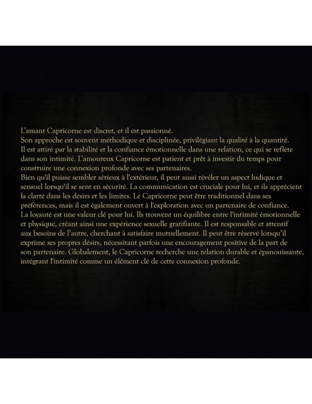 HOUSSE DE COUSSIN CAPRICORNE 50x50 cm