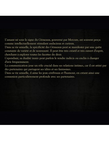 GEMINI Cushion Cover 50x50 cm