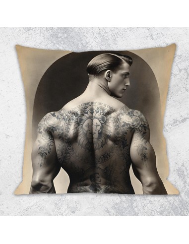 HOUSSE DE COUSSIN LION 50x50 cm