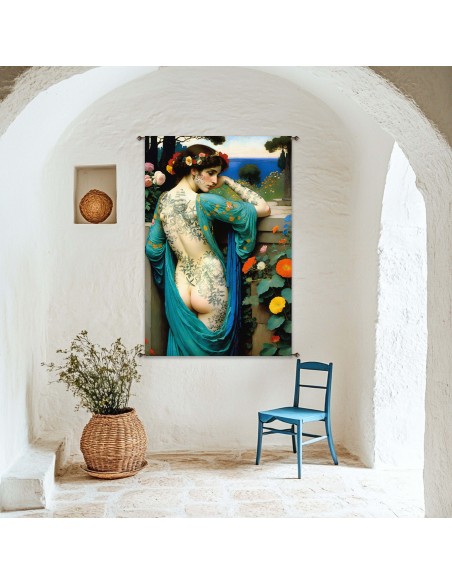 MEDITERRANEAN WALL HANGING 88x132  cm
