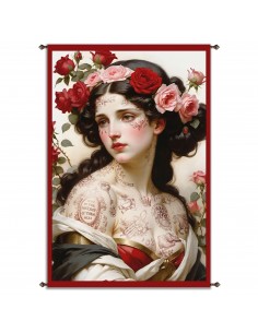 BLANCHE NEIGE WALL HANGING  88x132  cm