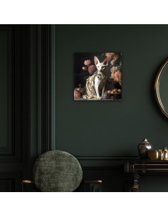 FELIS CATUS PRINTED CANVAS 40x40 cm 2