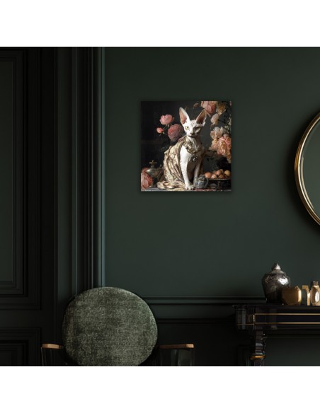 PRINTED CANVAS FELIS CATUS 40x40 cm