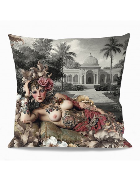 HOUSSE DE COUSSIN VIOLETTE 40x40 cm