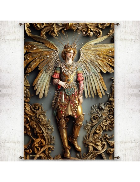 TENTURE MON ANGE 88x132 cm