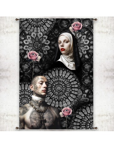 LE DERNIER BAISER WALL HANGING  88x132  cm