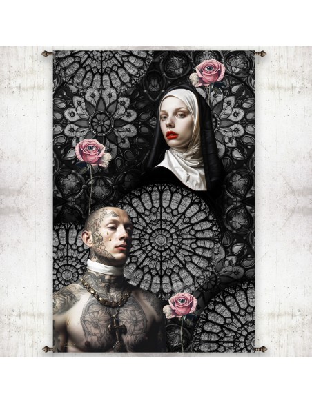 LE DERNIER BAISER WALL HANGING  88x132  cm