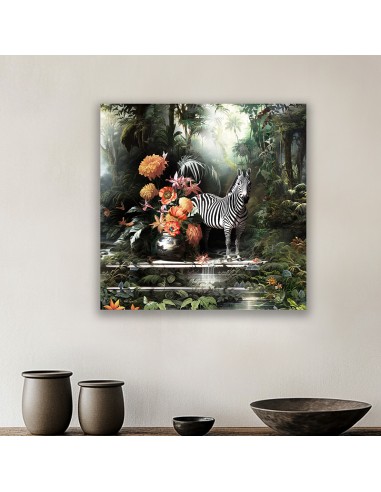 PRINTING CANVAS ZEBULON 40x40 cm