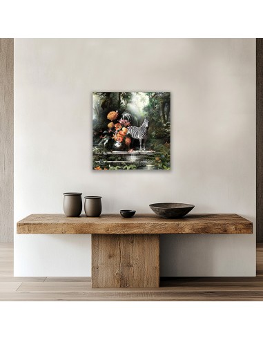 PRINTING CANVAS ZEBULON 40x40 cm