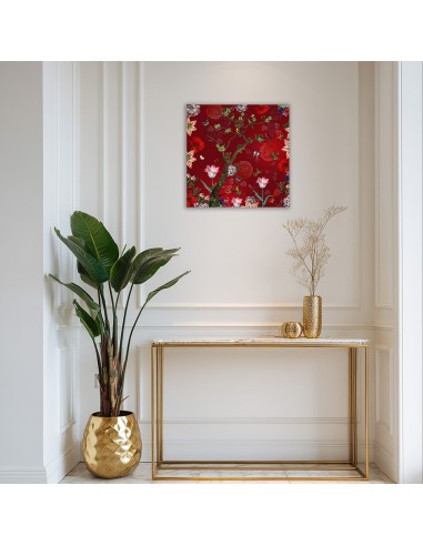 TABLEAU LE CHANT DES OISEAUX 40x40 cm