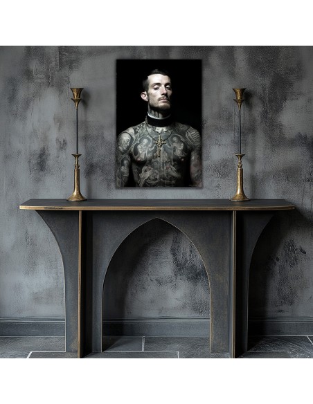 TABLEAU CONFESSE TOI 40x60 cm