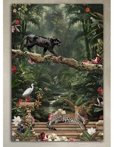 JAGUAR PRINTED CANVAS 40x60 cm
