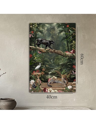 JAGUAR PRINTED CANVAS 40x60 cm